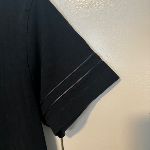 EVISU Black Reverse Logo T-shirt/ tee - Picture 7 of 8